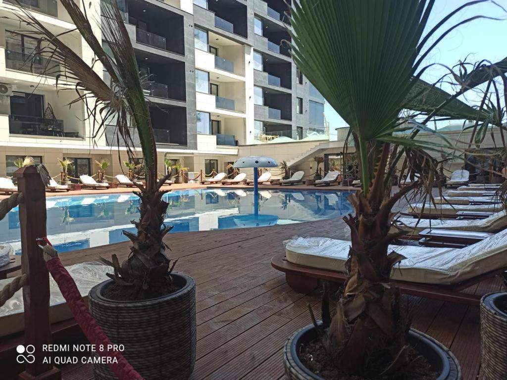 Studio 704 Mamaia N Navodari Inside 5 Stars Resort First Line To The Sea Εξωτερικό φωτογραφία